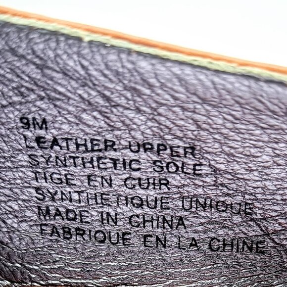 Anthropologie Pilcro and the Letterpress Leather Flats with Tassels - Picture 7 of 7